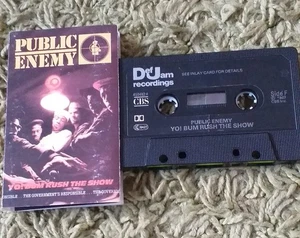 PUBLIC ENEMY - yo!  bum rush the show .. cassette album  1987 - Picture 1 of 5