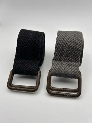 Woven D-Ring Youth Belt End To End Measures 40” Lot Of 2 - Image 1 of 4