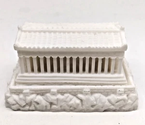 Parthenon Temple Acropolis Athens Greek Sculpture Alabaster Made Greece 4” - Picture 1 of 7