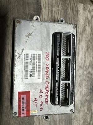 56041784AG | JEEP GRAND CHEROKEE 2001 PCM 4,0 L ECM MOTOR COMPUTADOR ECU Foto 1 de 4