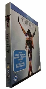 Michael Jackson’s THIS IS IT Blu-Ray plus Photo Archive Booklet and Slipcover! - Picture 1 of 8
