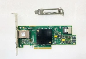 LSI 9207-4i4e SAS HBA 6Gbps PCI-E 3.0 P20 IT Mode for ZFS FreeNAS unRAID - Bild 1 von 3
