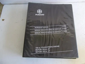 PIAGGIO MANUAL 150 4 STROKE ENGINE MANUAL - Picture 1 of 3