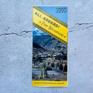 All Aboard For Silverton Colorado National Historic Landmark Brochure 1989  - Bild 1 von 11