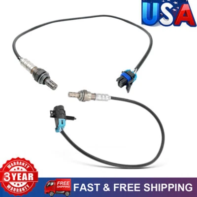 For 2006 2007 Chevrolet HHR 2.4L L4 2Pcs O2 Oxygen Sensor Upstream&Downstream - Image 1 of 4