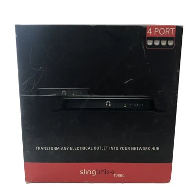Sling Media SlingLink Turbo Kit (4 Port) SL200-100 - New Open Box - Image 1 of 4