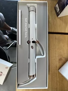 T3 Curl ID 1 1/4 Smart Curling Iron in White/Rose Gold T3 Rapid Heat iq Heat ID - Picture 1 of 3