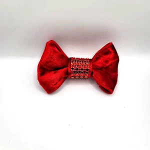 "15% Off Sale" Handmade Girls  Beautiful Blinged Holiday Bows.. - Picture 1 of 4