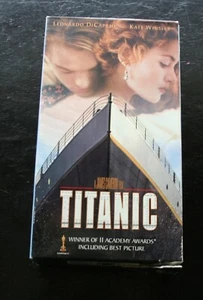 Titanic Leonardo DiCaprio Kate Winslet VHS Tapes Best Picture - Picture 1 of 3