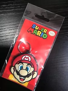 Nintendo SUPER MARIO BROS - Offizieller Schlüsselring Gummi Schlüsselanhänger - Mario - Bild 1 von 1