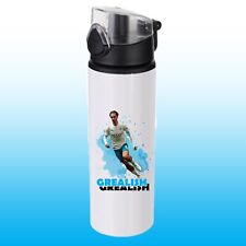 Jack Grealish aluminium water bottle, gym, office, school, football, sports, 