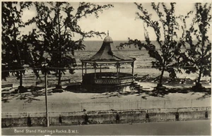 PC BARBADOS, SOPORTE DE BANDA, HASTINGS ROCKS, Postal De Colección (b50069) - Imagen 1 de 2