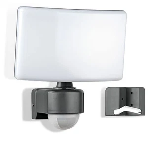 LED Außenleuchte IP65 Bewegungsmelder Eck Wand Lampe Strahler Sensor 19W SEBSON - Bild 1 von 6