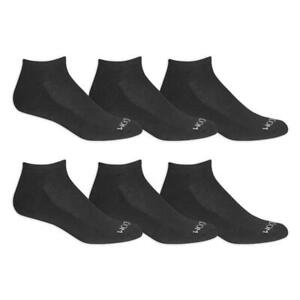 Fruit of the Loom® Men's Durable Cushioned No Show Socks 6 Pairs " BIG & TALL"