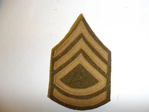 b0712s WW1 US Army Chevron Battalion & Squadron Sergeant Major AEF 4/30/18 IR30E - Picture 1 of 3