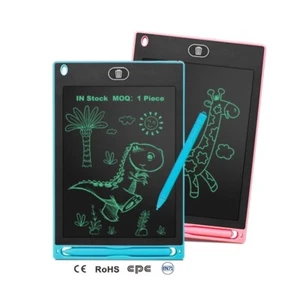 NEW 8.5 Portable LCD Writing Tablet Drawing Board Erasable Notepad pad for Kids - Picture 1 of 5