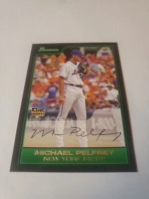 2006 Bowman Draft Picks & Prospects Mike Pelfrey Rookie New York Mets #BDP45 - Image 1 of 2