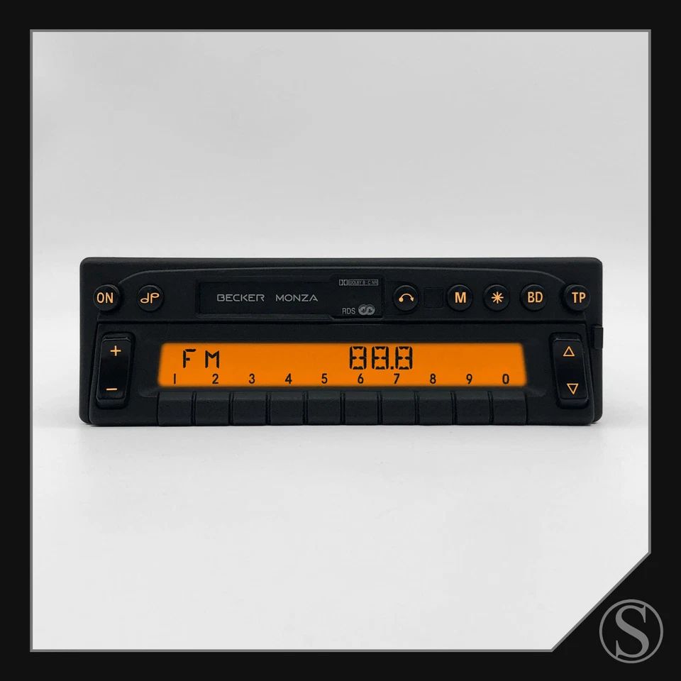 Becker Monza BE2130 Radio für Mercedes W124 R129 Porsche 993 CR-11 CR-21 CR-31 - Bild 1 von 1