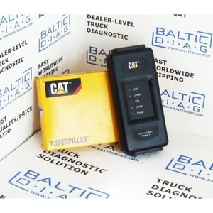 CAT CATERPILLAR 2022 DIAGNOSTIC TOOL KIT INTERFACE AND CABLES ONLY UPS EXPRESS - Picture 1 of 4