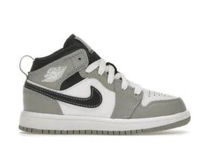 Jordan 1 Mid 'Light Smoke Grey' (PS) 640734-078 - Picture 1 of 8