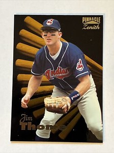1996 Pinnacle Zenith Baseball Jim Thome #6 Cleveland Indians