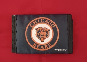 Chicago Bears VINTAGE Tri-Fold Wallet NFL 1993 - Picture 1 of 3