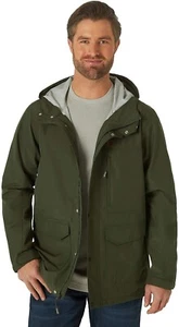 Wrangler Riggs Workwear Men's Utility Rain Jacket Forest Night Size 3XT - Picture 1 of 6