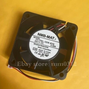 NMB-MAT 2410ML-05W-B39 DC24V 0.08A 6015 60mm ventilador de refrigeración inversor 3 pines - Imagen 1 de 2