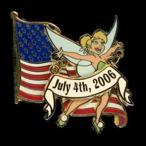 DSSH DSF 4. Juli 2006 Tinker Bell Dangle LE 300 Disney Pin 47538 - Bild 1 von 1