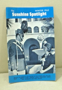 THE SUNSHINE SPOTLIGHT WINTER 1965~VINTAGE FLORIDA BOOKLET - Picture 1 of 1