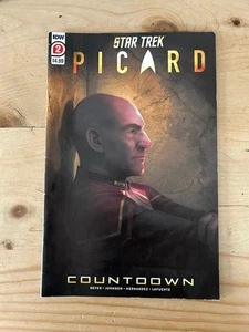 Star Trek Picard Countdown #2 (IDW Publishing 2019) Free Domestic Shipping - Foto 1 di 3