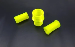 Simson Tuning Ansaugmuffe BVF Vergaser S50 S51 Kickstarter Schalthebelgummi Gelb - Bild 1 von 8