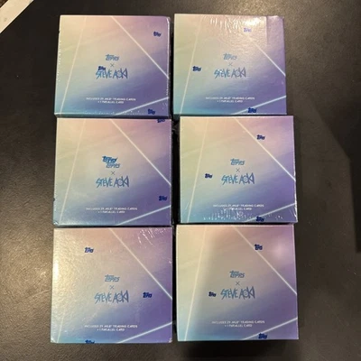 2020 Topps X Steve Aoki MLB Baseball Trading Cards Sealed Box Lot Of 6 - Image 1 of 4