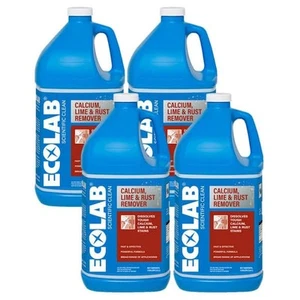 1Gal. Calcium Lime and Rust Remover Concentrate, Dissolves Stains and Rust 4Pack - Picture 1 of 8