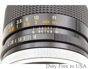 Rare Concave "O" [ Near MINT ] Canon FD 35mm f2 MF wide Angle Lens From JAPAN - Picture 1 of 9