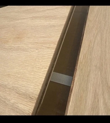 Novo piso em parquet; 18 pés quadrados de carvalho vermelho inacabado bloco K natural. - Imagem 1 de 4