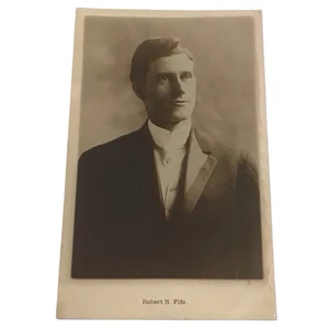 Rev Robert S. Fife Vintage Antique Portrait Photo Postcard Approx 1920’s - Picture 1 of 6