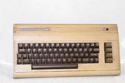 Vintage Commodore Model 64 Keyboard Serial Number RP 0012728 For Parts - Image 1 of 4