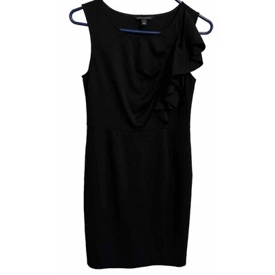 Banana Republic Black Dress Cocktail Formal Little Black Dress Sz 4 - Image 1 of 4