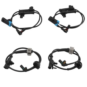 4* Front Rear ABS Wheel Speed Sensor For Chevy Silverado 1500 GMC Sierra 1500 - Foto 1 di 12