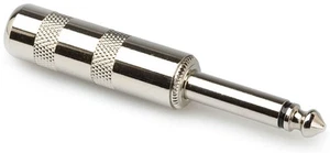 HOSA - PLG-025W - Connector - 1/4 in TS - Wide Opening - Picture 1 of 1