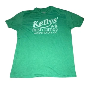 Dive Bar Shirt Club Kelly's Irish Times-Washington DC T-Shirt-Verde-XL-Buc - Foto 1 di 5