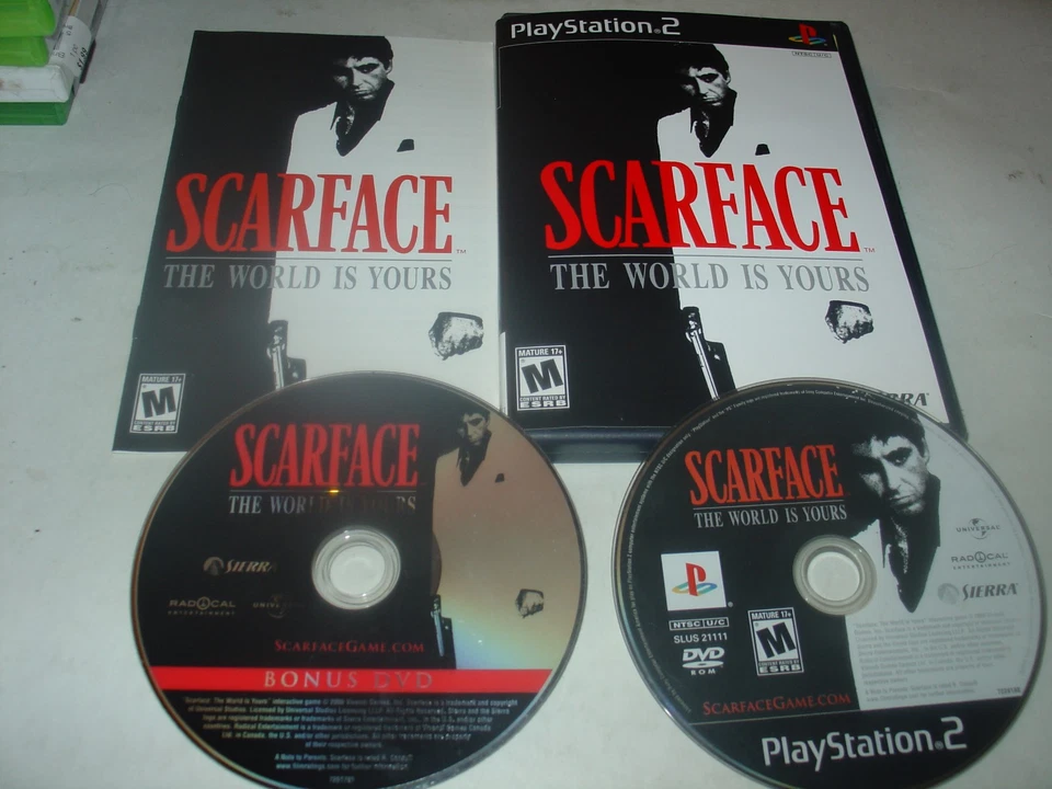 Scarface The World is Yours Collector's Edition (Sony PS2, 2006) Complete CIB - Image 1 of 1