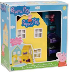 Grande casa di Peppa Pig Deluxe con 1 personaggio ed accessori inclusi