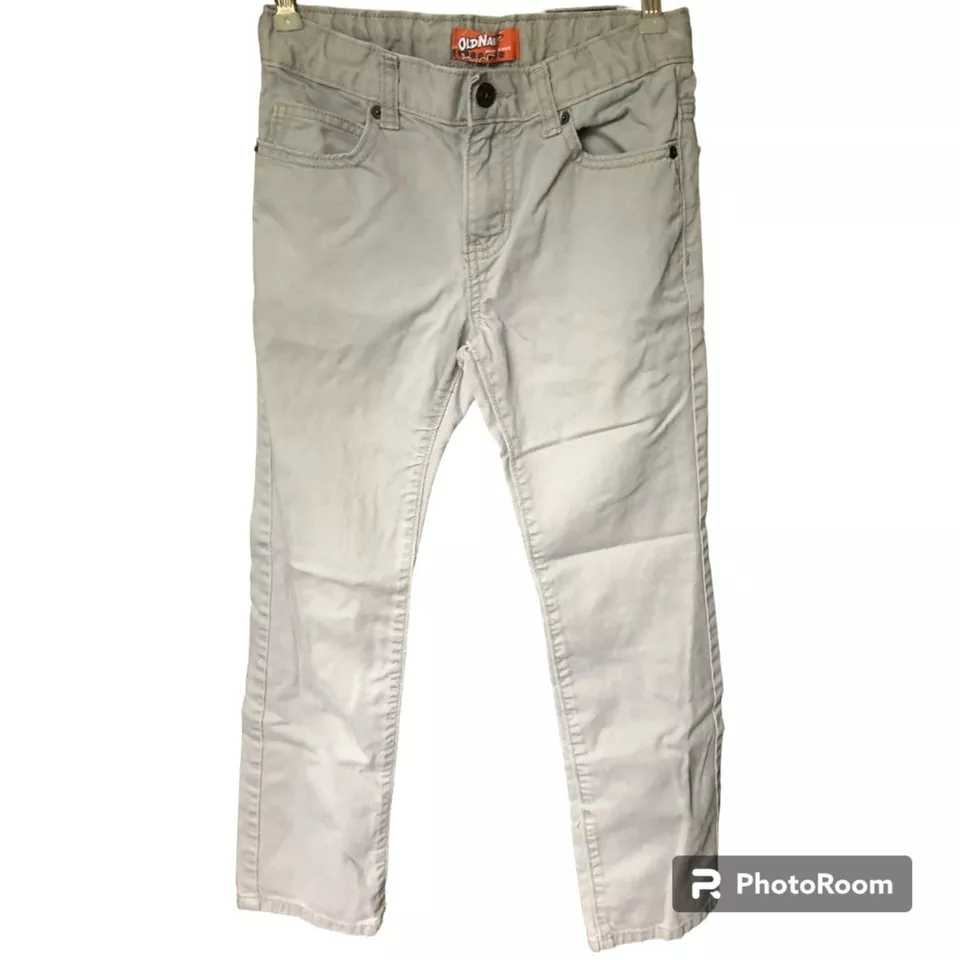 Old Navy Kids Skinny Adjustable Gray Jeans Size 8 - Image 1 of 4