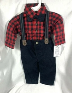 NEW CARTER'S JUST ONE YOU SPECIAL OCCASION HOLIDAY 3P OUTFIT 3 MONTHS - Picture 1 of 6