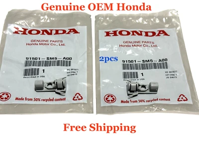 Genuine OEM 2006-2014 Honda Ridgeline Roof Molding 06-14 Clip 6mm 2pcs Set - Image 1 of 4