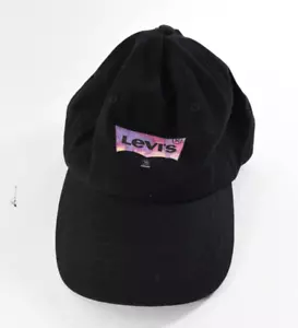 Levis Mens Baseball Cap Hat Black Levis Logo Summer - Picture 1 of 5