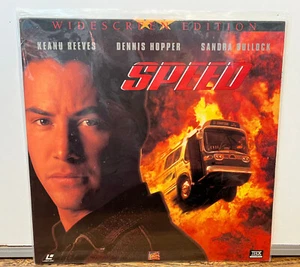 SPEED - THX Widescreen LD Laserdisc - Keanu Reeves Sandra Bullock Hopper - Picture 1 of 1