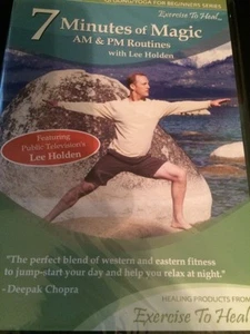 7 Minutes of Magic AM & PM Routines with Lee Holden (DVD) FREE SHIPPING - Picture 1 of 1